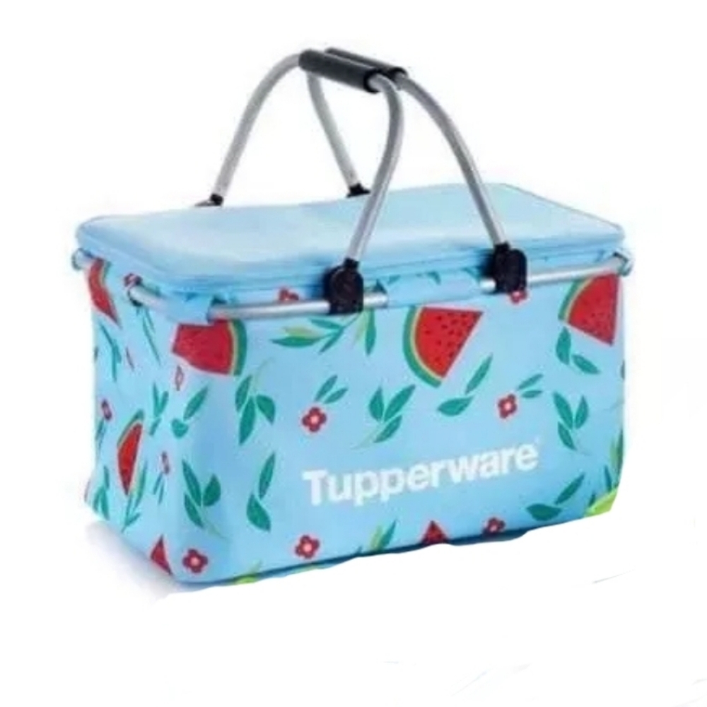Tupperware Thermal Insulated Picnik Basket NEW
